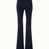 CANNES | High-waist Flared Golfpants | Night Blue