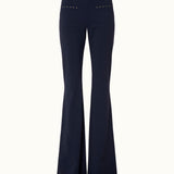 CANNES | High-waist Flared Golfpants | Night Blue