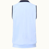 DENIA | Sleeveless Golf Top | Sky Blue