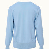 GENEVA | 100% Merino Wool Pullover | Sky Blue