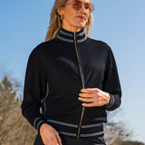 GRANADA | 100% Merino Wool Vest  | Night Blue